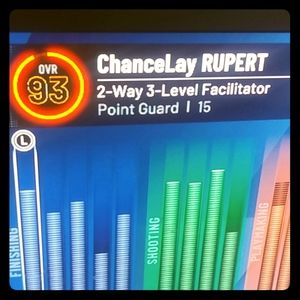 2k20 account 93 ovr/ 2Way-3LevelFacilitator/ as2